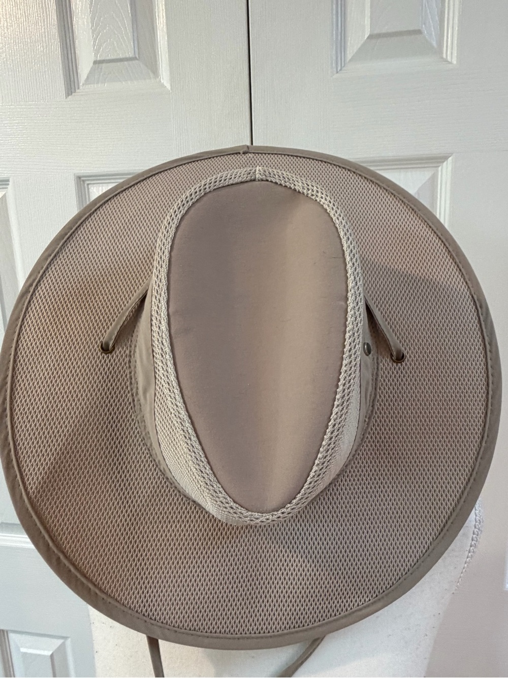 Stetson Khaki No Fly Zone Sun Guard Hat Size S/M